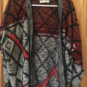 Staring At Stars Knit Diamond Cardigan Small
